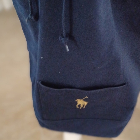 Polo Ralph Lauren Oversized Mens/Unisexx Navy Canvas Duffle Bag - Picture 5 of 9